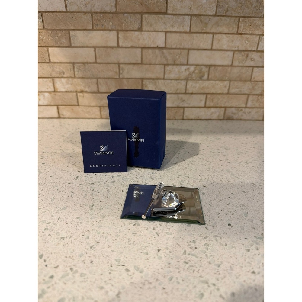 Swarovski Crystal Baseball Figurine Collectible